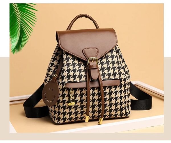RexSwan queen Fashion Small Purse Backpack Lightweight for Women